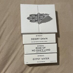 Byredo Fragrance Trio in Desert Dawn, Rose of No Man’s Land, Gypsy Water